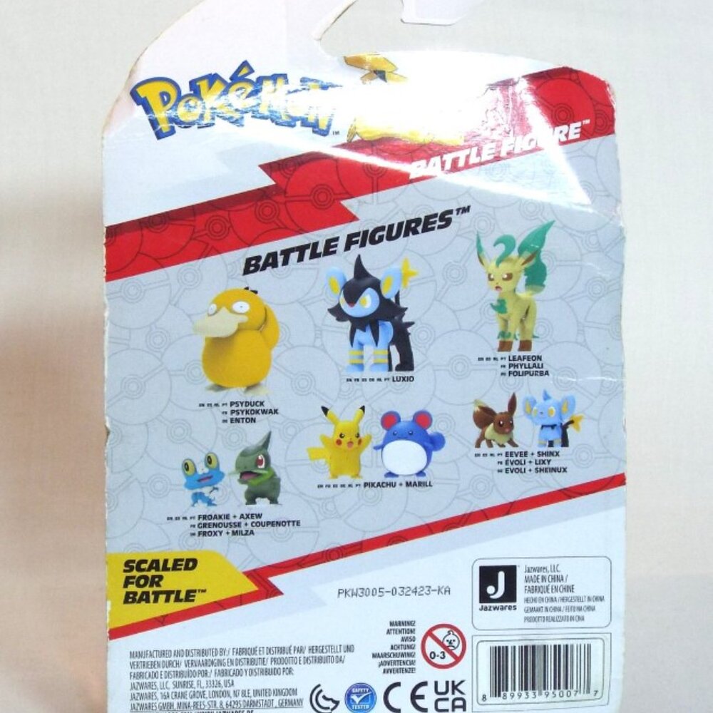 Pokémon Battle Figure Pack Lot – Pikachu, Leafeon, Cubchoo, Goomy – Sealed - Picture 4 of 8